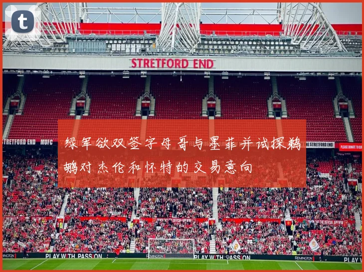 绿军欲双签字母哥与墨菲并试探鹈鹕对杰伦和怀特的交易意向